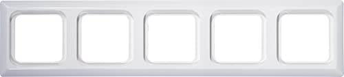 OPUS-KANTO Rahmen 5fach, Alpinweiß – Modern, Schlank, Glänzend, PVC-frei OPUS-KANTO Rahmen 5fach, Alpinweiß – Modern, Schlank, Glänzend, PVC-frei von Opus