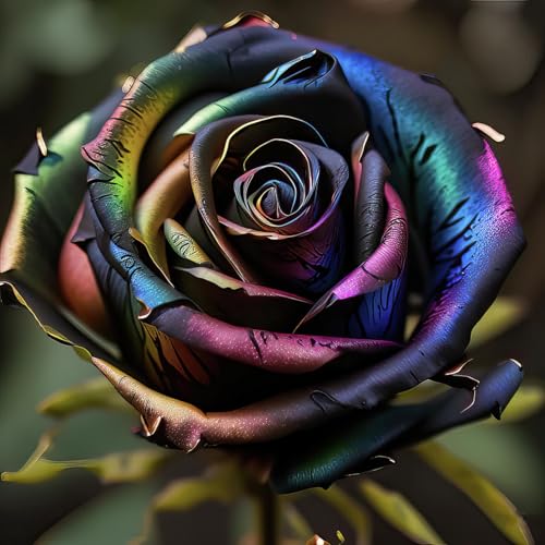 Rosenrhizom-mehrjährig winterhart/Leicht zu züchten/Pflegeleicht/Zimmer/Balkon-H-2 Rhizome von OPVDJD