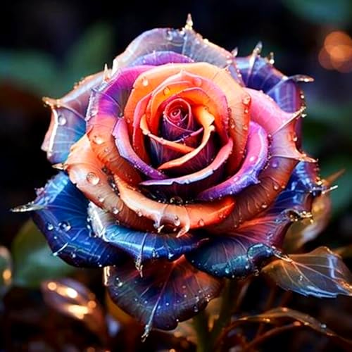 Rosenrhizom-mehrjährig winterhart/Pflegeleicht/Zimmer/Balkon/Schreibtisch-C-2 Rhizome von OPVDJD