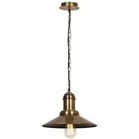 [GEBRAUCHT] Opviq Hängeleuchte Pendelleuchte Sivani Leuchte Mr 639 1 Flg ø30cm Gold Antik B-Ware von OPVIQ