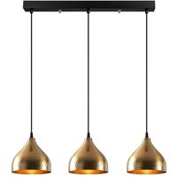 [GEBRAUCHT] Opviq Hängeleuchte Tattoo 6212 Hängelampe Deckenlampe E27 3 Flammig Linear G423 B-Ware von OPVIQ