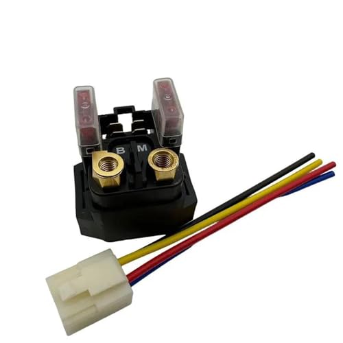 Motorrad Starter Magnet Relais Motor Zubehör Für Y&amaha YZFR1 YZFR6 YFZ450 YFM450 Für Grizzly 450 660 XV1600 Motorrad-Starterrelais-Teile(Type I) von OPYJRL