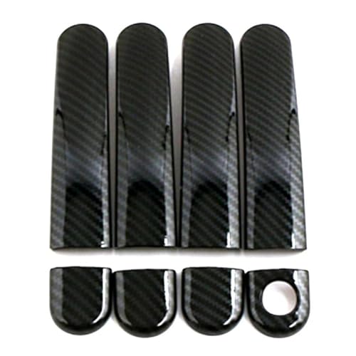 OPYJRL Außenseite Türgriffabdeckung Türschüsselverkleidung Für Skoda Für A5 MK1 MK2 2000-2013(1 Key Hole) von OPYJRL