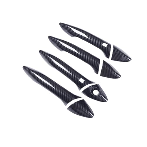 OPYJRL Auto Außentürgriff Abdeckung Trim Zubehör Für Hyundai I30 2012-2016(Carbon 2 buttons) von OPYJRL