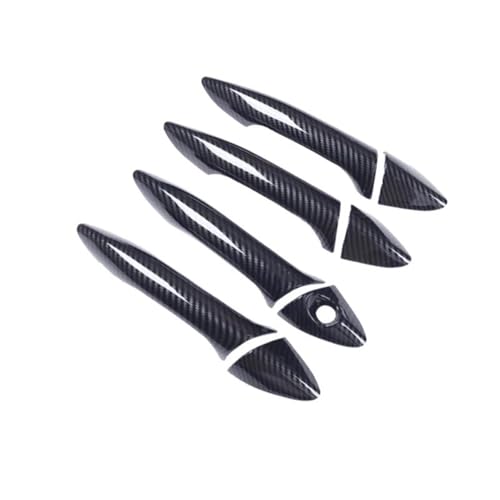 OPYJRL Auto Außentürgriff Abdeckung Trim Zubehör Für Hyundai I30 2012-2016(Carbon no buttons) von OPYJRL