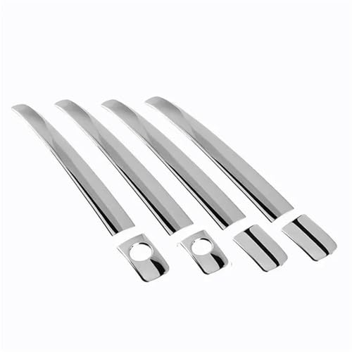OPYJRL Auto Türgriff Abdeckung Trim Set Auto Styling Für Toyota Für Yaris 2006-2011 Für Vitz XP90(2 keyholes 4 door) von OPYJRL