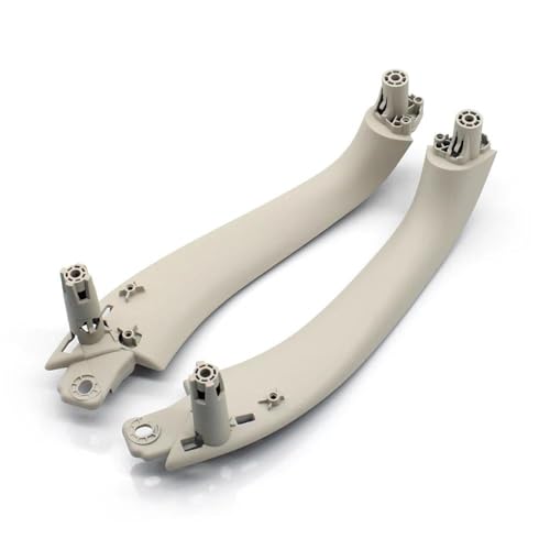 OPYJRL Auto Vorne Hinten Innen Türgriff Pull Griff Panel Abdeckung Für BMW X3 X4 G01G02 F98 2018-2022(Oyster Inside 2PCS) von OPYJRL