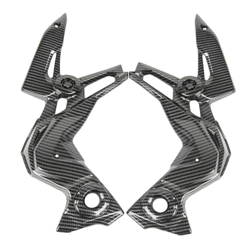 OPYJRL Dekorationsteile Motorrad Motor Vorderseite Verkleidung Rahmen Körper Abdeckung Panel Verkleidung Spoiler Für Z 900 2020 2021 2022 2023 2024(Carbon Look) von OPYJRL
