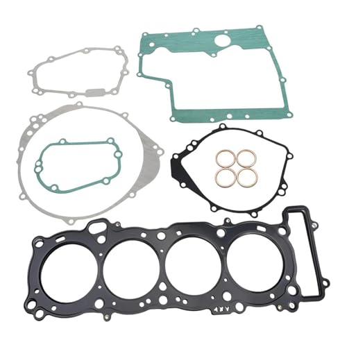 OPYJRL Dichtungssatz Motorrad Zylinderkopf Kurbelgehäuse Abdeckung Dichtung Kits Set Für Y&amaha R1 YZF-R1 YZFR1 1998 1999 2000 2001-2003(Style 2) von OPYJRL