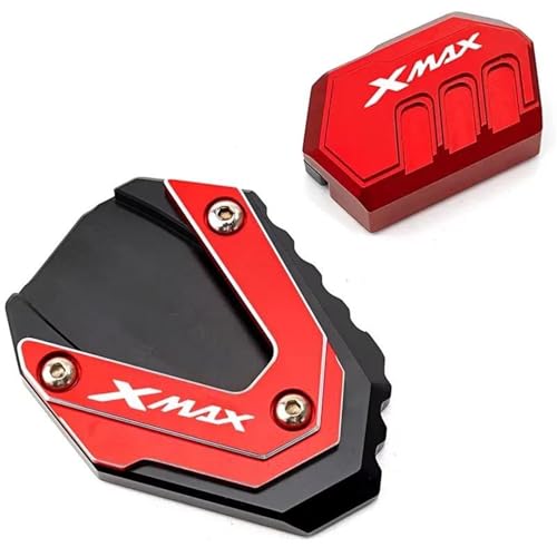 OPYJRL Halterungszubehör Motorrad Seitenhalterung Vergrößerte Platte Pad Extender Für Y&amaha XMAX300 XMAX125 XMAX250 Xmax 300 125 250 2017-2022(Style 3) von OPYJRL