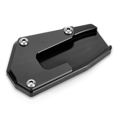 OPYJRL Halterungszubehör Motorradzubehör Vergrößerte Kickstand Base Seitenhalterung Für Suzuki Für Burgman 650 Executive 2013-2023(Style 1) von OPYJRL