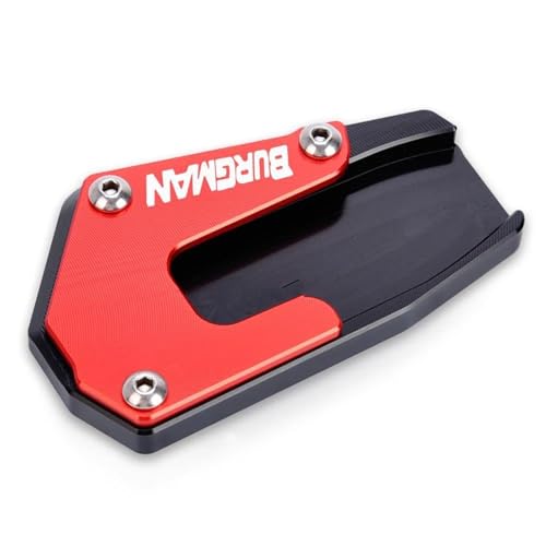 OPYJRL Halterungszubehör Motorradzubehör Vergrößerte Kickstand Base Seitenhalterung Für Suzuki Für Burgman 650 Executive 2013-2023(Style 3) von OPYJRL