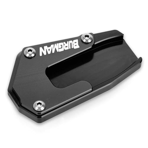 OPYJRL Halterungszubehör Motorradzubehör Vergrößerte Kickstand Base Seitenhalterung Für Suzuki Für Burgman 650 Executive 2013-2023(Style 4) von OPYJRL