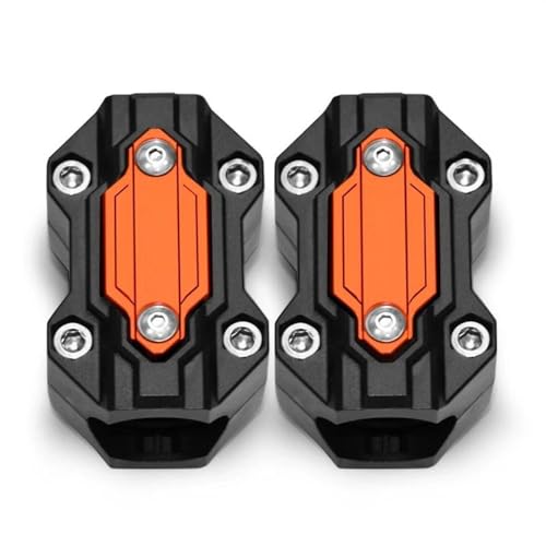 OPYJRL Motorrad-Modifikationszubehör Motorrad Motor Schutz Schutz Stoßstange Dekorative Block Für Tracer 900 GT Tracer 700 GT Tracer 900 GT(Orange) von OPYJRL