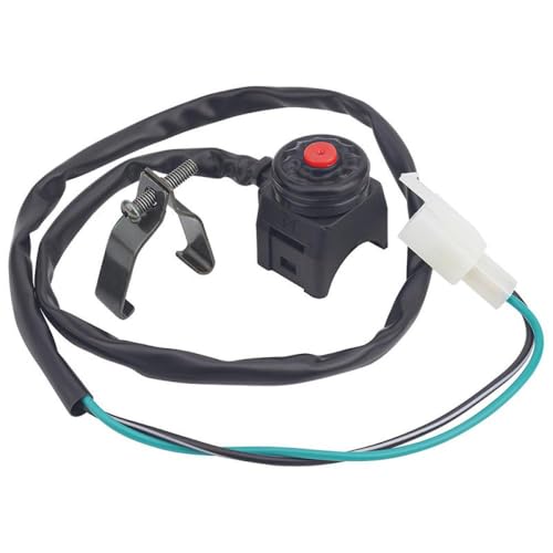 Universeller Motorrad -Lenkerschalter 7/8 22mm kompatibel mit den meisten Fahrrädern Kill Stop Switch Horn -Taste Set(1 Set) von OPsnvETkg