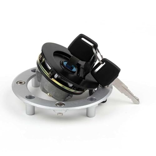 Zündschalter-Lock- und Kraftstoffgaskappenschlüssel-Set kompatibel mit GSF600 1995-2004 GSF1200 1997-2005 Motorräder Zündschalter-Lock- und Kraftstoffgaskappenschlüssel-Set kompatibel mit GSF600 1995-2004 GSF1200 1997-2005 Motorräder von OPsnvETkg