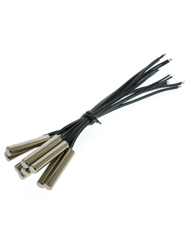 10 Stück 5 x 25 mm wasserdichter Temperaturfühler NTC Temperatursensor 10 K 5 K 50 K 100 K B3950 Länge 10 cm Dose XH2.54 Pulg (5KB3470L10CM XH) von OQEGRGTT