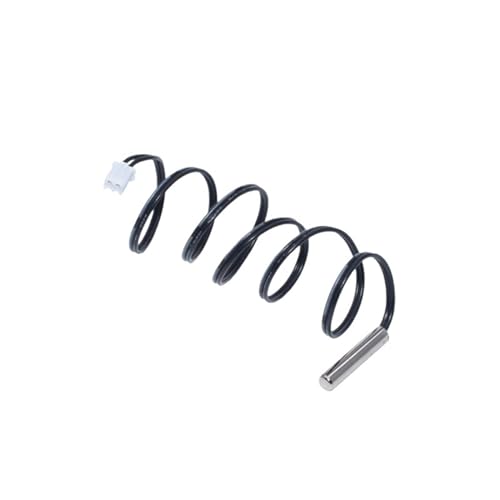 10 Stück 50 cm 1 m 2 m 3 Meter NTC Thermistor Temperatursensor Sonde wasserdicht Draht PLR 10K 1% 3950 W1209 W1401 Kabel (2 m) von OQEGRGTT