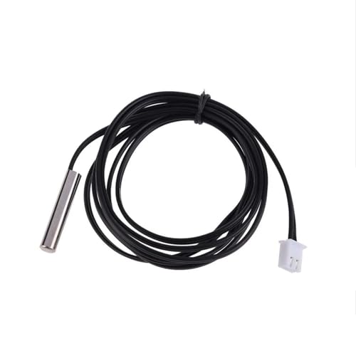 10K 3950 Thermisches wasserdichtes Kabel NTC 10k 1% 3950 Thermistor Temperatursensor wasserdichter Sondendraht (schwarz) von OQEGRGTT