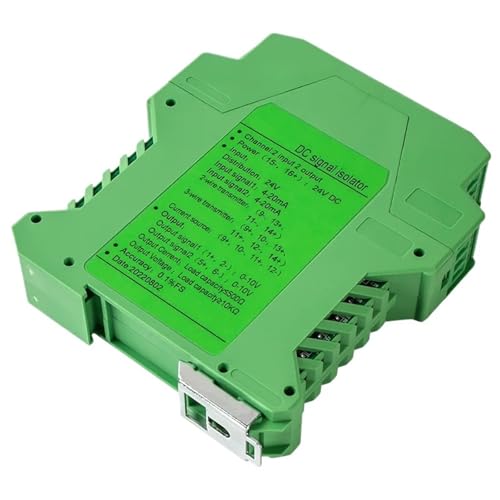 Analogeingang 4-20 mA RS485 Modbus-Signalsplitter DC-Versorgungssignal-Isolatorsignal Isolierter Sender(1 input 4,0-10MA_DC24V_0-20MA) von OQEGRGTT