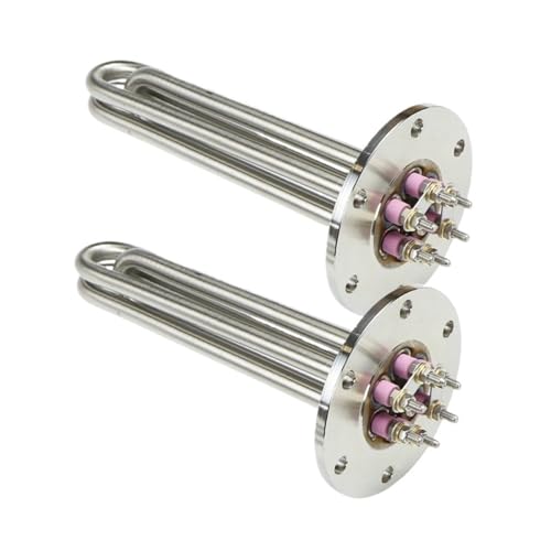 Flanschheizung, Wassertank-Heizrohr, 1 kW-15 kW, Kesselheizung, Kesselheizung, elektrisches Heizrohr, 220 V/380 V(2kw 220v) von OQEGRGTT