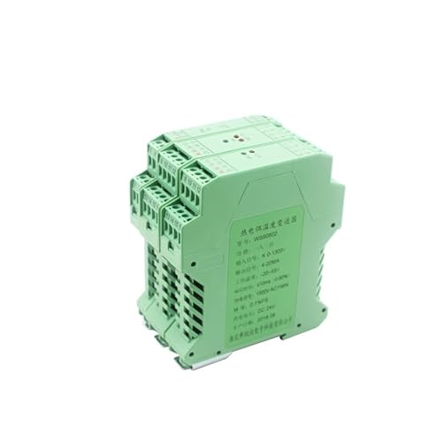 K-Typ Thermoelement BSC 1 in 1 out 1 in 2 out 4-20mA 0-10V 0-5V Temperatur Sender Signal Isolator Konverter(1 input 2,0-800 C_DC24V_0-10V) von OQEGRGTT