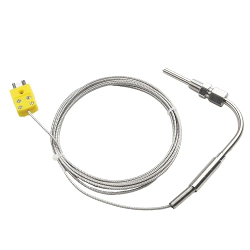 K-Type Thermoelement Abgassonde Hochtemperatur-Sensor-Gewinde 2M EGT Edelstahl Werkzeug Zubehör K-Type Thermoelement Abgassonde Hochtemperatur-Sensor-Gewinde 2M EGT Edelstahl Werkzeug Zubehör von OQEGRGTT