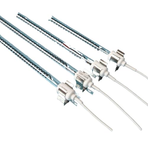 Kohlefaser-Heizrohr, Heizrohr, elektrisches Heizrohr, Ferninfrarot-Quarzlampe, energiesparendes Heizrohr(Ruby 500mm-1000W) von OQEGRGTT