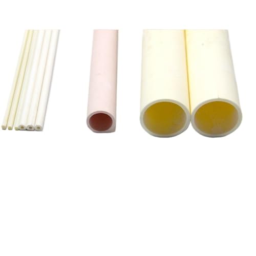 Korund-Aluminiumoxid-Rohr Hochthermisches Korundrohr Verschleißfestes isolierendes Porzellanrohr-Thermoelement-Schutzrohr(Ceramic OD16 ID11) von OQEGRGTT