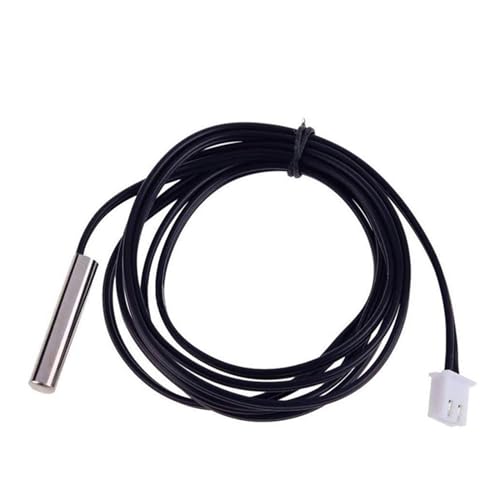NTC Thermistor Genauigkeit Temperatursensor 10K 1% 3950 Digitaler Temperatursensor Sonde für W1209 W1401 DIY-Kit (10 Stück - 0,5 m) von OQEGRGTT