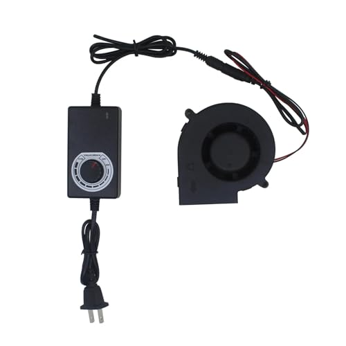 Ofengebläse, Zentrifugalkesselgebläse, radialer Holzofengebläse mit einstellbarer Pelletgebläsesteuerung(97x33mm 6A) von OQEGRGTT