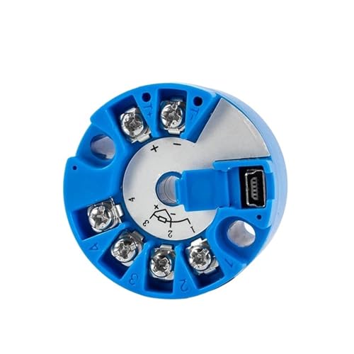 PT100-Modul, Thermischer Widerstand, Temperaturtransmitter, 100 °C, 200 °C, 300 °C, 400 °C, 500 °C bis 4–20 mA RTD-Temperatursignalkonverter(0-150C 4-20mA) von OQEGRGTT