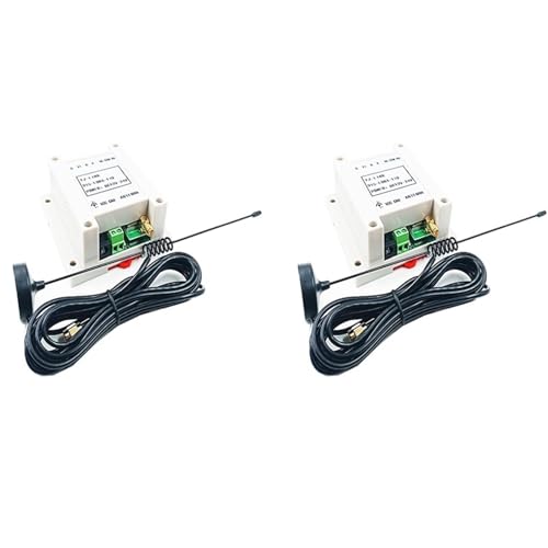 Schaltmodul Punkt-zu-Punkt-Relais mit drahtloser Übertragung Lora Remote I/O Controller 1CH 915MHz 868MHz (Kit) von OQEGRGTT