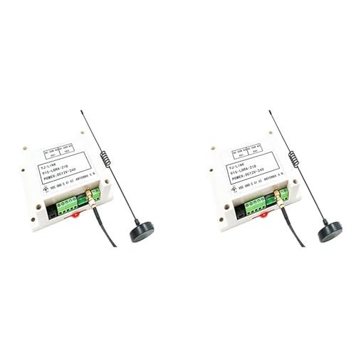 Schaltmodul Punkt-zu-Punkt-Relais mit drahtloser Übertragung Lora Remote I/O Controller 2CH 915MHz 868MHz (Kit) von OQEGRGTT