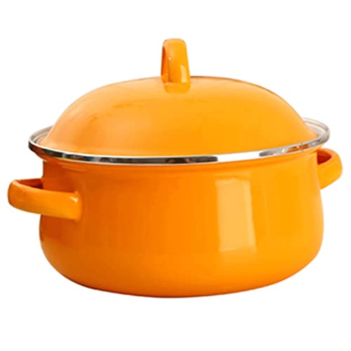 EIN Topf mit Antihaftbeschichtung aus Esmalte für Suppe, EIN heißer Ofen mit Mango, Ramen-Gerichte, Gas-Ollas und Kochutensilien von OQHAIR