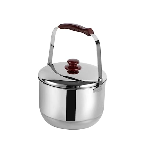 OQHAIR Dampftopf, Kochgeschirr, Kochtopf, tragbare Dampftöpfe mit Deckel, zum Kochen großer Suppentöpfe für Tamales-Knödel/22 cm OQHAIR Dampftopf, Kochgeschirr, Kochtopf, tragbare Dampftöpfe mit Deckel, zum Kochen großer Suppentöpfe für Tamales-Knödel/22 cm von OQHAIR