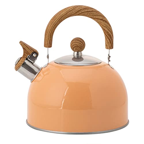 OQHAIR Kaffeekanne Teekanne Herd Edelstahl Teekanne Wasserkocher 2,5 l weiß große Kapazität Teekanne OQHAIR Kaffeekanne Teekanne Herd Edelstahl Teekanne Wasserkocher 2,5 l weiß große Kapazität Teekanne von OQHAIR