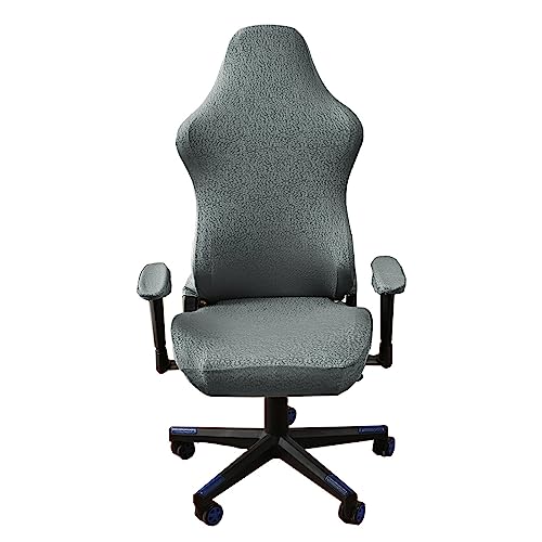 OQHAIR Strecken Gamingstuhl Bezüge Ergonomisch Gamingstuhl Bezüge Liegender Racing-Stil für Gaming-Stuhl - dunkelgrau OQHAIR Strecken Gamingstuhl Bezüge Ergonomisch Gamingstuhl Bezüge Liegender Racing-Stil für Gaming-Stuhl - dunkelgrau von OQHAIR