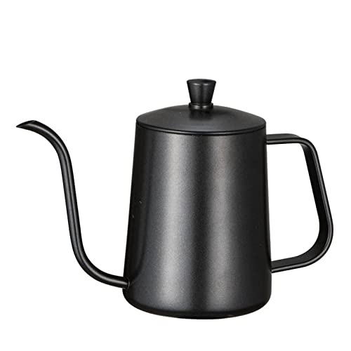 OQHAIR Teekanne, 600 ml, Edelstahl-Montagehalterung, Handstanzkanne, Kaffeekannen mit Deckel, Tropf-Schwanenhalsauslauf, Langer Mund, Kaffeekessel, Teekanne OQHAIR Teekanne, 600 ml, Edelstahl-Montagehalterung, Handstanzkanne, Kaffeekannen mit Deckel, Tropf-Schwanenhalsauslauf, Langer Mund, Kaffeekessel, Teekanne von OQHAIR