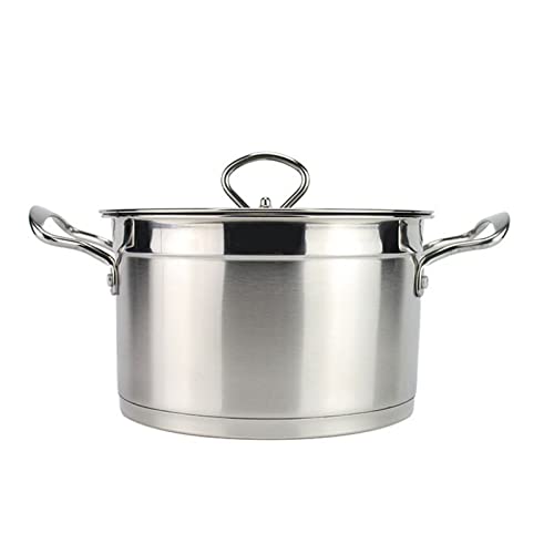 OQHAIR Topf Edelstahl Suppentopf Küche Kochen Hot Pot Kochgeschirr Für Induktionsherde Party Suppentopf OQHAIR Topf Edelstahl Suppentopf Küche Kochen Hot Pot Kochgeschirr Für Induktionsherde Party Suppentopf von OQHAIR