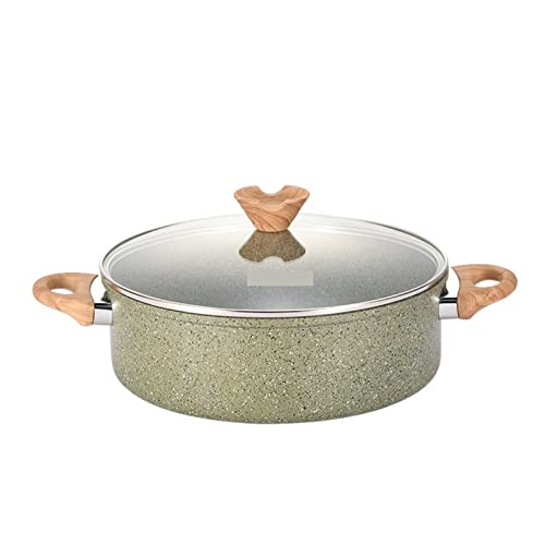 OQHAIR Topf Flacher Suppentopf Spiegelei Bratpfanne Antihaft-Bratpfanne Bratpfanne Suppentopf Hot Pot Kocher-Set OQHAIR Topf Flacher Suppentopf Spiegelei Bratpfanne Antihaft-Bratpfanne Bratpfanne Suppentopf Hot Pot Kocher-Set von OQHAIR