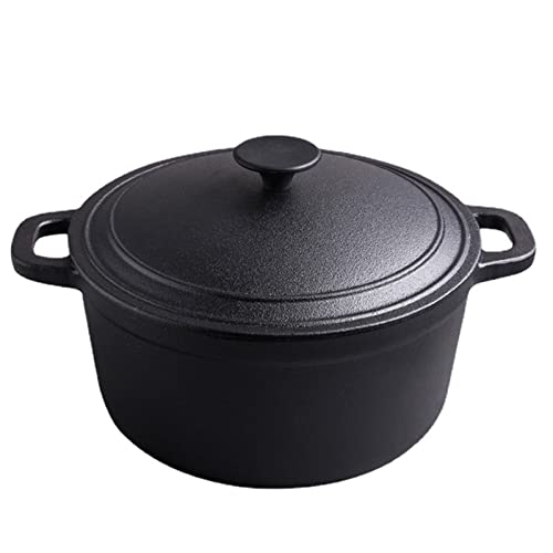 OQHAIR Topf Kleiner Schmortopf Haushaltsgusseisen Suppentopf Emaille Antihaft-Topf Auflauf Schwarzer Topf Reiskochen mit Deckel Schneetopf OQHAIR Topf Kleiner Schmortopf Haushaltsgusseisen Suppentopf Emaille Antihaft-Topf Auflauf Schwarzer Topf Reiskochen mit Deckel Schneetopf von OQHAIR