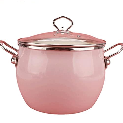 OQHAIR Topf Makaron Emaille Emaille High Style Suppentopf Schmortopf Gas Induktionsherd OQHAIR Topf Makaron Emaille Emaille High Style Suppentopf Schmortopf Gas Induktionsherd von OQHAIR