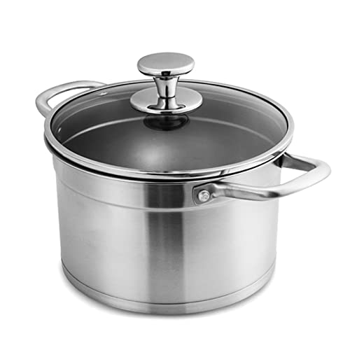 OQHAIR Topf Suppentopf 4L Edelstahl Suppentopf Küchenkochtopf Küchenkochgeschirr Suppentopf mit Deckel OQHAIR Topf Suppentopf 4L Edelstahl Suppentopf Küchenkochtopf Küchenkochgeschirr Suppentopf mit Deckel von OQHAIR