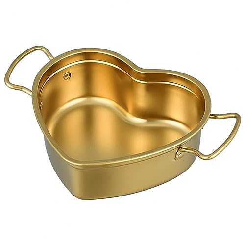 OQHAIR Topf Suppentopf Doppelgriff Dual Ohren Design Küche Suppentopf Herzförmige Kochen OQHAIR Topf Suppentopf Doppelgriff Dual Ohren Design Küche Suppentopf Herzförmige Kochen von OQHAIR