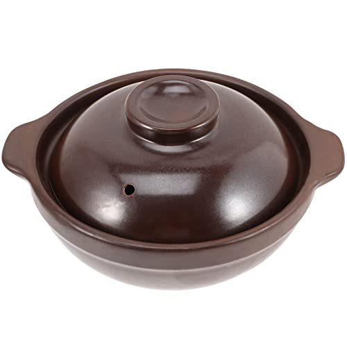 OQHAIR Topf Topf Auflauf Ton Eintopf Kochen Keramiktopf Heiße Gemüsesuppe Küche Herd Herd Heizung Abdeckung OQHAIR Topf Topf Auflauf Ton Eintopf Kochen Keramiktopf Heiße Gemüsesuppe Küche Herd Herd Heizung Abdeckung von OQHAIR