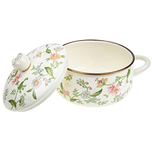 OQHAIR Topf Topf Suppe Emaille Kochtopf Herd Keramik Auflauf Küche Pfanne Heiße Suppe Milch Gebratene Nudeln OQHAIR Topf Topf Suppe Emaille Kochtopf Herd Keramik Auflauf Küche Pfanne Heiße Suppe Milch Gebratene Nudeln von OQHAIR
