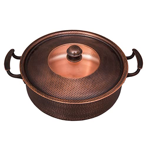 OQHAIR Topf Verdickter Hot Pot aus reinem Kupfer Spezialtopf Yuanyang-Topf Induktionsherd Kupfertopf Haushalt Reines Kupfer Altmodischer Hot Pot OQHAIR Topf Verdickter Hot Pot aus reinem Kupfer Spezialtopf Yuanyang-Topf Induktionsherd Kupfertopf Haushalt Reines Kupfer Altmodischer Hot Pot von OQHAIR
