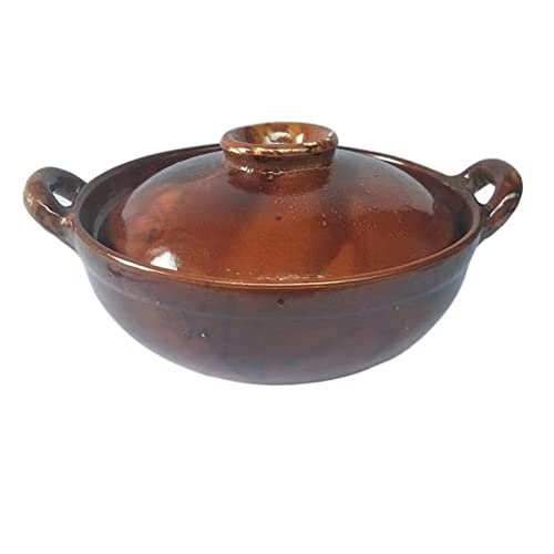 OQHAIR Topf mit roter Glasur, Auflauf, Suppe, Reis, Brei, Topf, Tontopf OQHAIR Topf mit roter Glasur, Auflauf, Suppe, Reis, Brei, Topf, Tontopf von OQHAIR