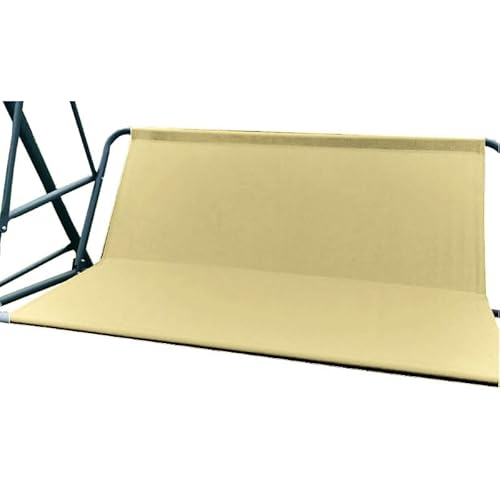 Schaukelsitzbezug,Ersatz-Schaukelsitzbezug Für wasserdichte 600D Oxford Gewebe Sitzbezug Universelle Passform Für Gartenschaukel (148x50x50cm,Beige) von OQHAIR